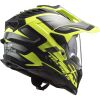 LS2 MX701 EXPLORER-06 HPFC ALTER adventure helma matná-H-V-žlutá